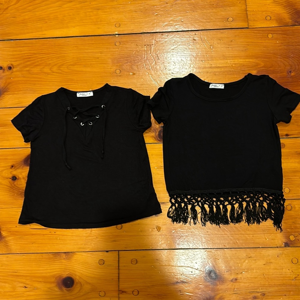 Two Pinc Premium Black Shirts